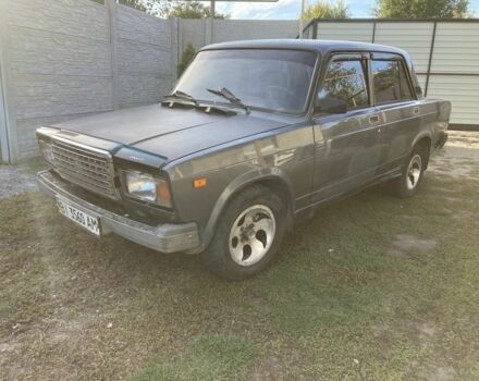 Серый ВАЗ 2107, объемом двигателя 1.5 л и пробегом 150 тыс. км за 950 $, фото 1 на Automoto.ua