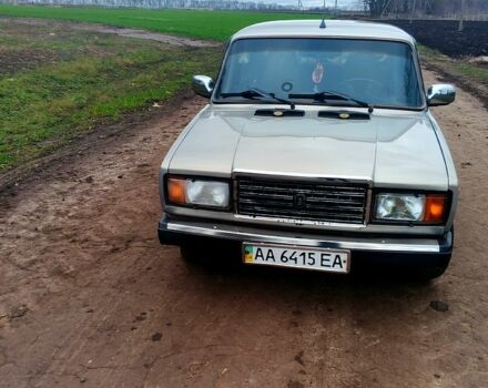 Серый ВАЗ 2107, объемом двигателя 1.5 л и пробегом 160 тыс. км за 1500 $, фото 1 на Automoto.ua