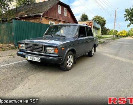 Серый ВАЗ 2107, объемом двигателя 1.5 л и пробегом 125 тыс. км за 1550 $, фото 1 на Automoto.ua