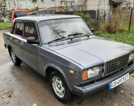 Серый ВАЗ 2107, объемом двигателя 1.5 л и пробегом 64 тыс. км за 1350 $, фото 2 на Automoto.ua