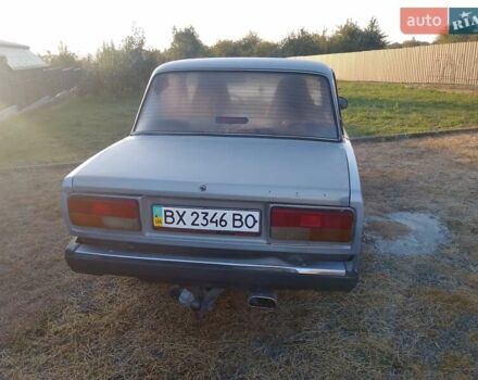 Серый ВАЗ 2107, объемом двигателя 1.5 л и пробегом 55 тыс. км за 1400 $, фото 1 на Automoto.ua