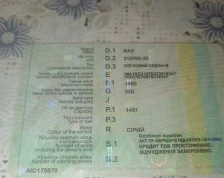 Серый ВАЗ 2107, объемом двигателя 1.5 л и пробегом 86 тыс. км за 1570 $, фото 3 на Automoto.ua