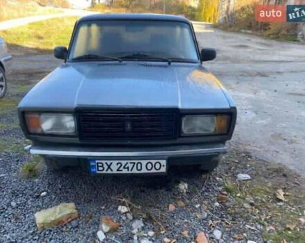 Серый ВАЗ 2107, объемом двигателя 1.6 л и пробегом 63 тыс. км за 1300 $, фото 3 на Automoto.ua