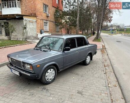 Серый ВАЗ 2107, объемом двигателя 1.5 л и пробегом 187 тыс. км за 1250 $, фото 3 на Automoto.ua