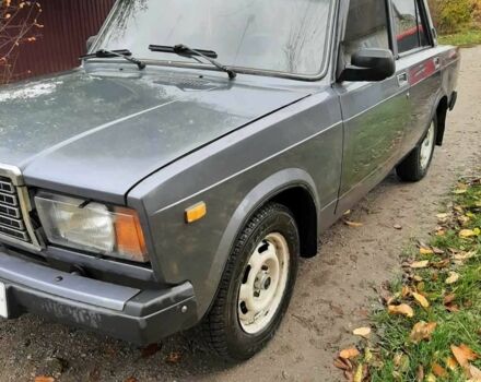 Серый ВАЗ 2107, объемом двигателя 1.5 л и пробегом 64 тыс. км за 1350 $, фото 1 на Automoto.ua