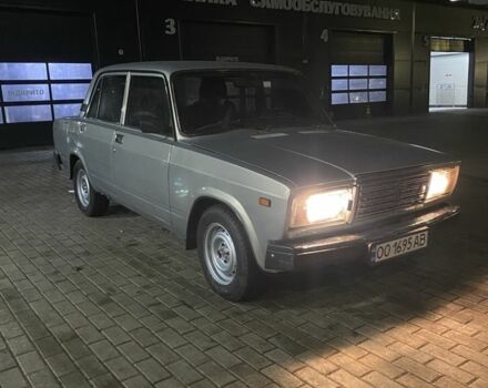 Серый ВАЗ 2107, объемом двигателя 1.6 л и пробегом 90 тыс. км за 1600 $, фото 1 на Automoto.ua