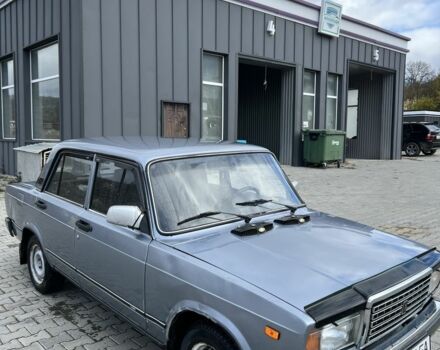 Серый ВАЗ 2107, объемом двигателя 1.5 л и пробегом 75 тыс. км за 850 $, фото 2 на Automoto.ua