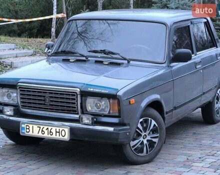 Серый ВАЗ 2107, объемом двигателя 1.45 л и пробегом 195 тыс. км за 1850 $, фото 7 на Automoto.ua