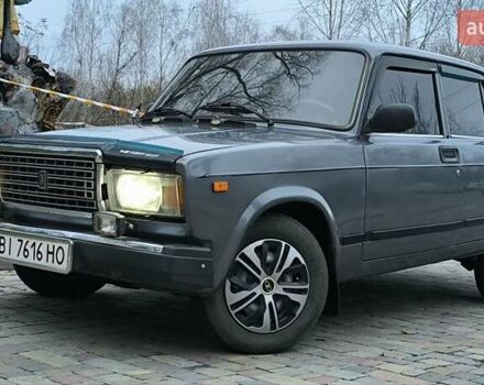 Серый ВАЗ 2107, объемом двигателя 1.45 л и пробегом 195 тыс. км за 1850 $, фото 2 на Automoto.ua