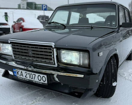Серый ВАЗ 2107, объемом двигателя 1.45 л и пробегом 44 тыс. км за 2200 $, фото 1 на Automoto.ua