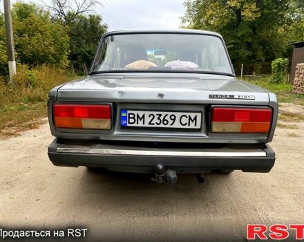 Сірий ВАЗ 2107, об'ємом двигуна 1.6 л та пробігом 90 тис. км за 1200 $, фото 4 на Automoto.ua