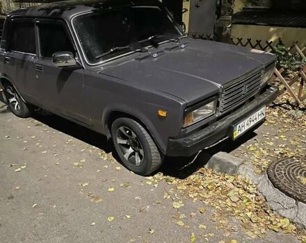 Серый ВАЗ 2107, объемом двигателя 1.6 л и пробегом 90 тыс. км за 1582 $, фото 6 на Automoto.ua