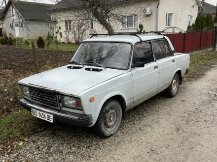 Серый ВАЗ 2107, объемом двигателя 1.5 л и пробегом 70 тыс. км за 650 $, фото 1 на Automoto.ua