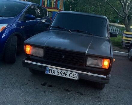 Сірий ВАЗ 2107, об'ємом двигуна 1.45 л та пробігом 100 тис. км за 1000 $, фото 1 на Automoto.ua