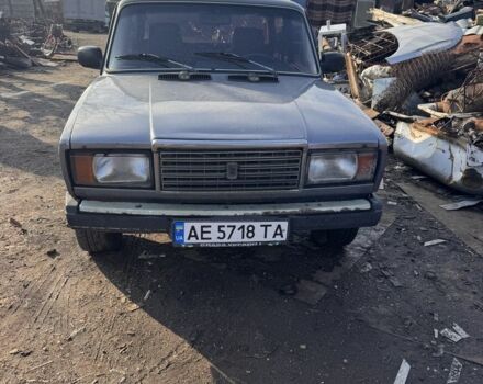 Серый ВАЗ 2107, объемом двигателя 1.5 л и пробегом 200 тыс. км за 356 $, фото 1 на Automoto.ua