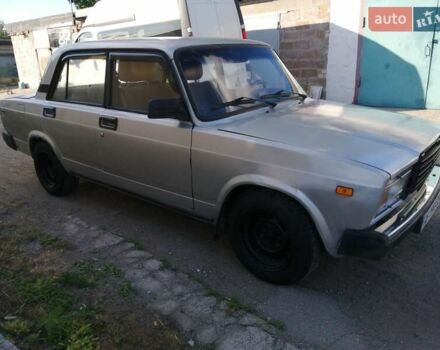 Серый ВАЗ 2107, объемом двигателя 1.45 л и пробегом 82 тыс. км за 528 $, фото 1 на Automoto.ua