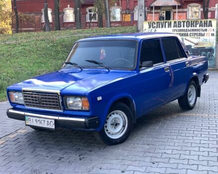 Серый ВАЗ 2107, объемом двигателя 1.6 л и пробегом 170 тыс. км за 1450 $, фото 1 на Automoto.ua