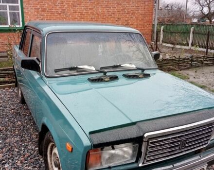 Серый ВАЗ 2107, объемом двигателя 1.5 л и пробегом 1000 тыс. км за 1400 $, фото 1 на Automoto.ua