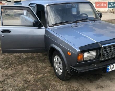 Серый ВАЗ 2107, объемом двигателя 1.5 л и пробегом 90 тыс. км за 1300 $, фото 1 на Automoto.ua