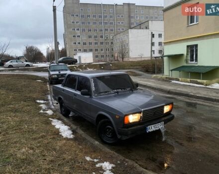 Сірий ВАЗ 2107, об'ємом двигуна 1.6 л та пробігом 72 тис. км за 1200 $, фото 1 на Automoto.ua