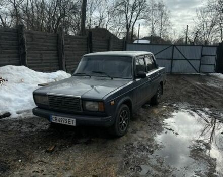 Серый ВАЗ 2107, объемом двигателя 1.6 л и пробегом 142 тыс. км за 1200 $, фото 1 на Automoto.ua