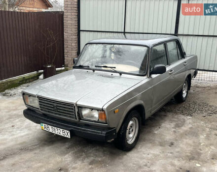 Серый ВАЗ 2107, объемом двигателя 1.45 л и пробегом 161 тыс. км за 1150 $, фото 1 на Automoto.ua