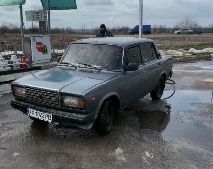 Сірий ВАЗ 2107, об'ємом двигуна 1.6 л та пробігом 72 тис. км за 1100 $, фото 1 на Automoto.ua