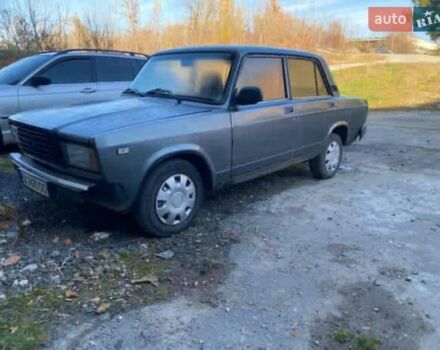Серый ВАЗ 2107, объемом двигателя 1.6 л и пробегом 63 тыс. км за 1300 $, фото 1 на Automoto.ua
