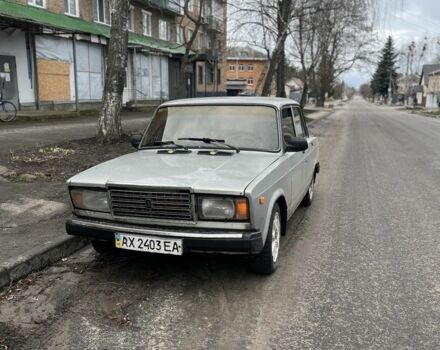 Серый ВАЗ 2107, объемом двигателя 1.5 л и пробегом 80 тыс. км за 800 $, фото 1 на Automoto.ua