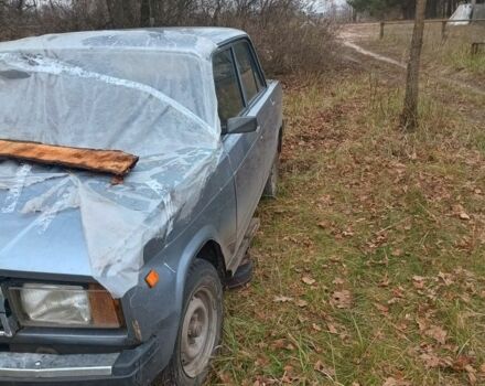 Сірий ВАЗ 2107, об'ємом двигуна 1 л та пробігом 65 тис. км за 900 $, фото 1 на Automoto.ua