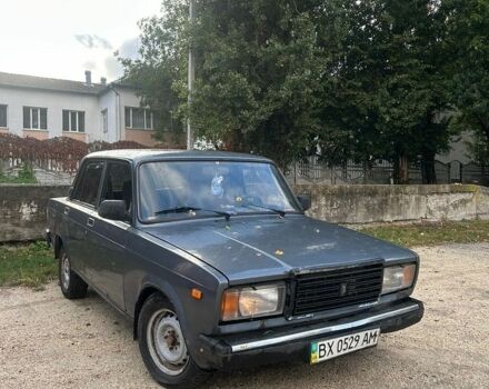 Сірий ВАЗ 2107, об'ємом двигуна 1.5 л та пробігом 55 тис. км за 1100 $, фото 1 на Automoto.ua