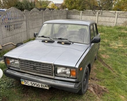 Серый ВАЗ 2107, объемом двигателя 0 л и пробегом 90 тыс. км за 357 $, фото 1 на Automoto.ua