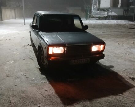 Серый ВАЗ 2107, объемом двигателя 1.5 л и пробегом 70 тыс. км за 1200 $, фото 1 на Automoto.ua