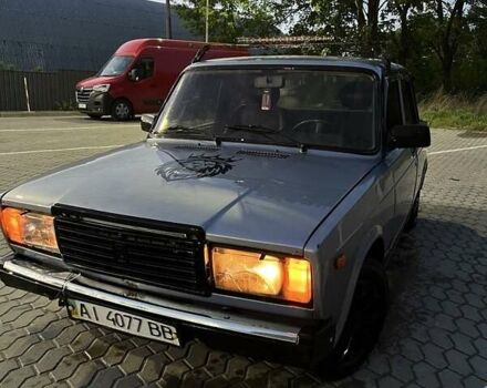 Серый ВАЗ 2107, объемом двигателя 1.5 л и пробегом 217 тыс. км за 650 $, фото 1 на Automoto.ua