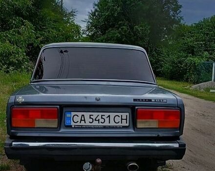 Серый ВАЗ 2107, объемом двигателя 1.45 л и пробегом 48 тыс. км за 1300 $, фото 1 на Automoto.ua