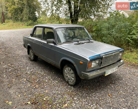 Серый ВАЗ 2107, объемом двигателя 1.5 л и пробегом 320 тыс. км за 850 $, фото 1 на Automoto.ua
