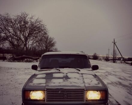 Серый ВАЗ 2107, объемом двигателя 1.4 л и пробегом 100 тыс. км за 1500 $, фото 1 на Automoto.ua