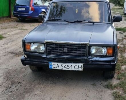 Сірий ВАЗ 2107, об'ємом двигуна 1 л та пробігом 50 тис. км за 1203 $, фото 1 на Automoto.ua