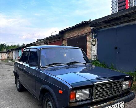 Сірий ВАЗ 2107, об'ємом двигуна 1.5 л та пробігом 94 тис. км за 1400 $, фото 1 на Automoto.ua