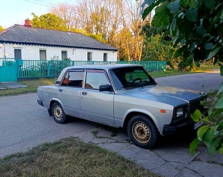 Сірий ВАЗ 2107, об'ємом двигуна 1.5 л та пробігом 99 тис. км за 1650 $, фото 1 на Automoto.ua