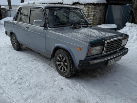 Серый ВАЗ 2107, объемом двигателя 1.5 л и пробегом 115 тыс. км за 1100 $, фото 1 на Automoto.ua