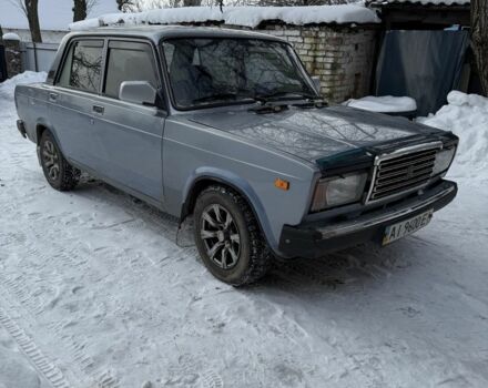 Серый ВАЗ 2107, объемом двигателя 1.5 л и пробегом 115 тыс. км за 1100 $, фото 1 на Automoto.ua