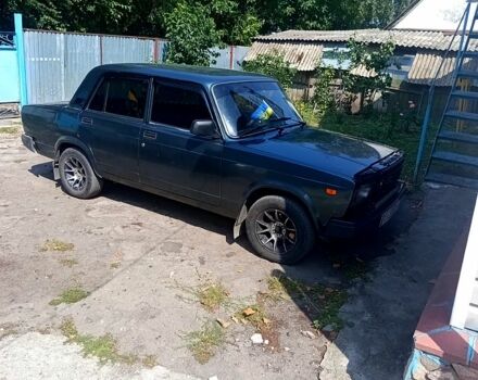 Серый ВАЗ 2107, объемом двигателя 1.5 л и пробегом 118 тыс. км за 1600 $, фото 1 на Automoto.ua