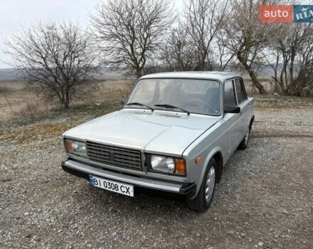 Серый ВАЗ 2107, объемом двигателя 1.45 л и пробегом 132 тыс. км за 1700 $, фото 1 на Automoto.ua