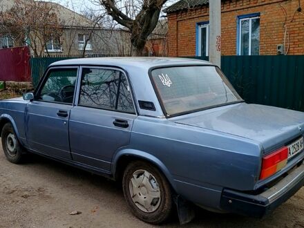 Серый ВАЗ 2107, объемом двигателя 1.5 л и пробегом 121 тыс. км за 1200 $, фото 1 на Automoto.ua