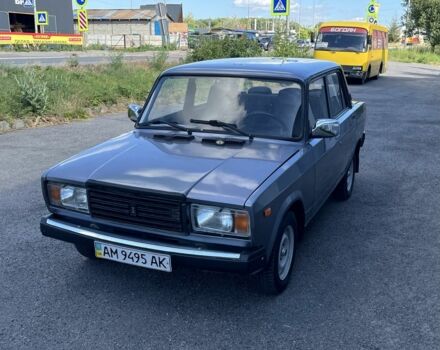 Серый ВАЗ 2107, объемом двигателя 1.5 л и пробегом 82 тыс. км за 1350 $, фото 1 на Automoto.ua