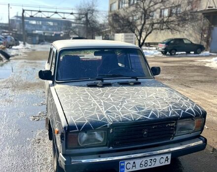 Сірий ВАЗ 2107, об'ємом двигуна 1.5 л та пробігом 1300 тис. км за 510 $, фото 1 на Automoto.ua