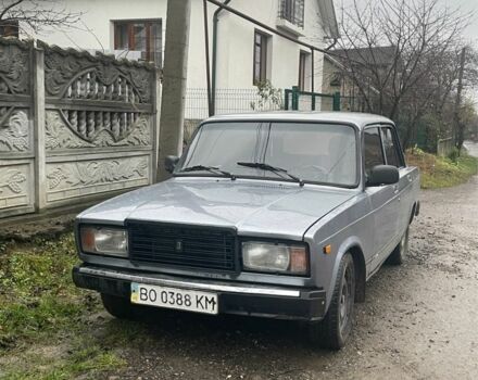 Серый ВАЗ 2107, объемом двигателя 1.5 л и пробегом 100 тыс. км за 900 $, фото 1 на Automoto.ua