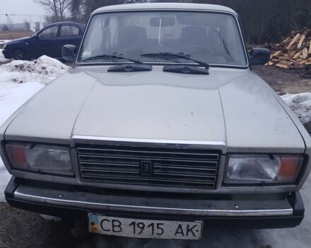Серый ВАЗ 2107, объемом двигателя 1.5 л и пробегом 164 тыс. км за 1500 $, фото 1 на Automoto.ua
