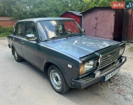 Серый ВАЗ 2107, объемом двигателя 1.45 л и пробегом 61 тыс. км за 1100 $, фото 1 на Automoto.ua